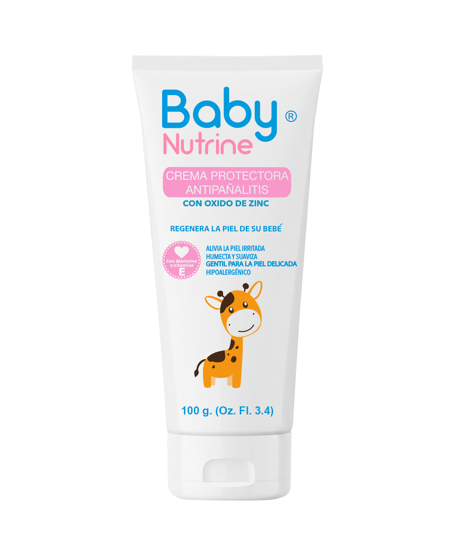 Crema protectora antipañalitis Baby Nutrine