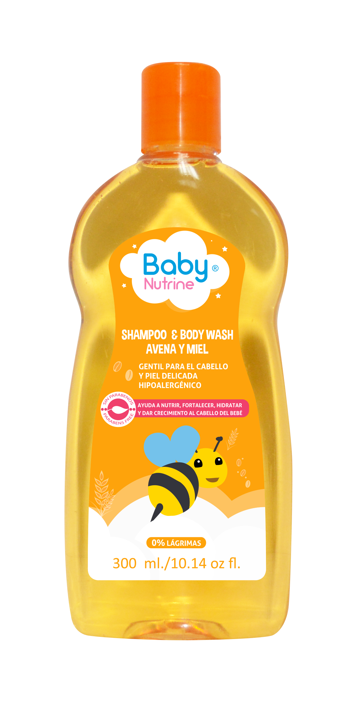 Shampoo Avena y Miel Baby Nutrine