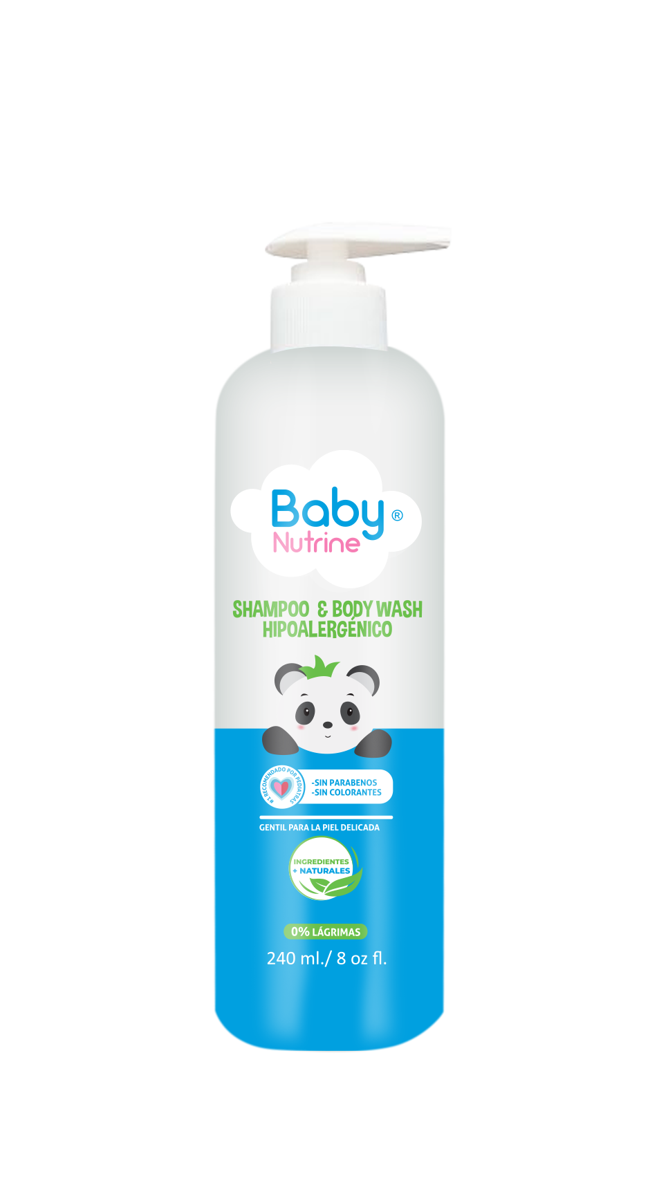 Shampoo & Body Wash Baby Nutrine Natural